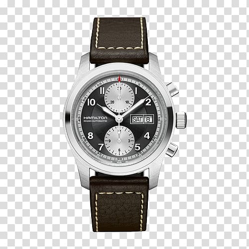 Automatic watch Chronograph Bulova Hamilton Watch Company, Hamilton Men\'s automatic mechanical watches transparent background PNG clipart