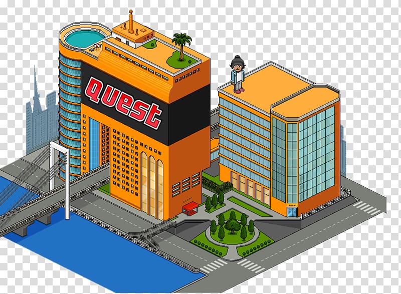Habbo GIF animation Hotel, Animation transparent background PNG clipart