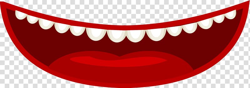 Mouth Cartoon , Smile mouth transparent background PNG clipart
