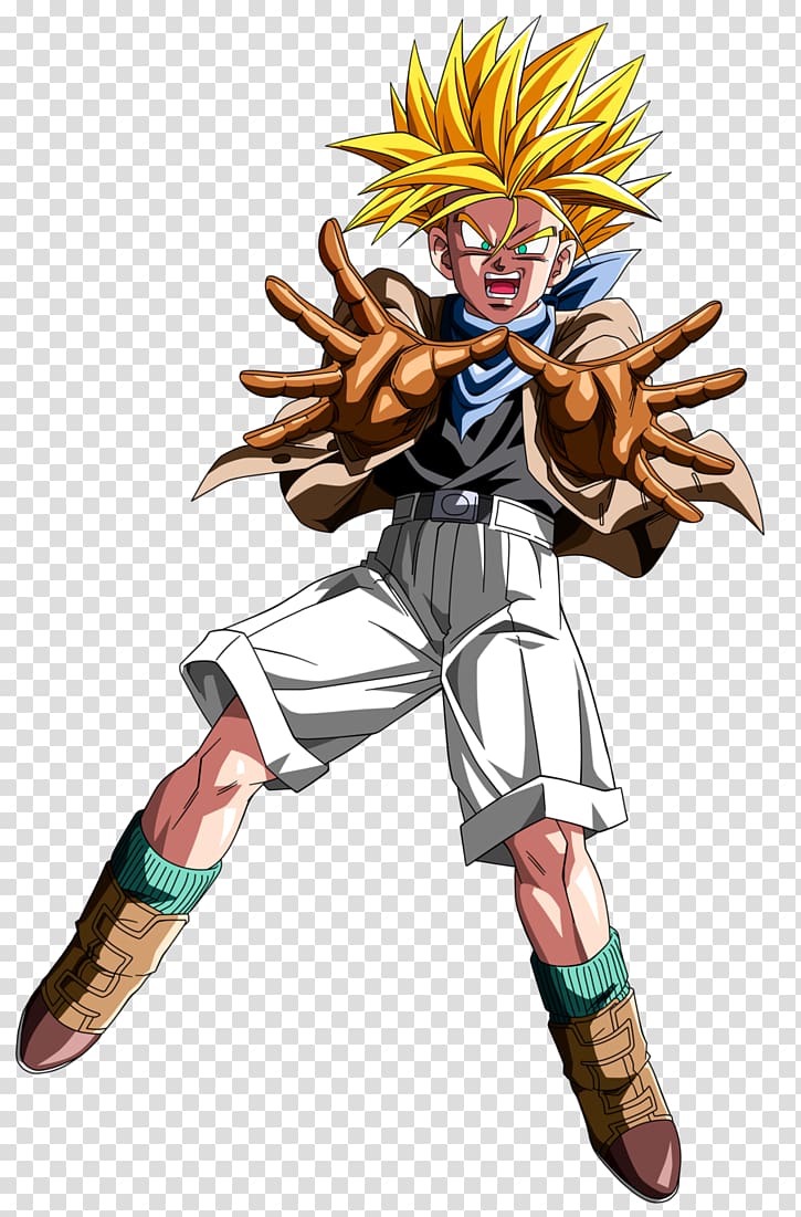 Goku Gohan Vegeta Goten Trunks, goku ssj5 transparent background PNG  clipart