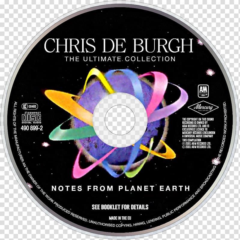 Compact disc Notes from Planet Earth – The Ultimate Collection Music Album The Lady in Red, others transparent background PNG clipart
