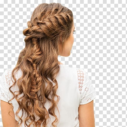 French braid Hairstyle Updo, hair transparent background PNG clipart