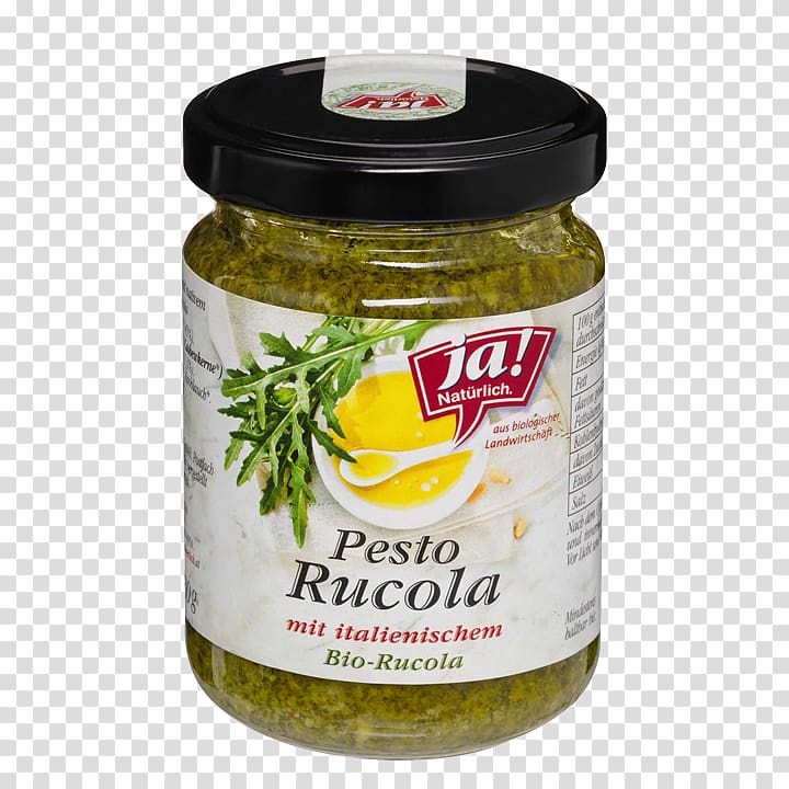 Pesto Organic food Ja! Natürlich Billa, rucola transparent background PNG clipart