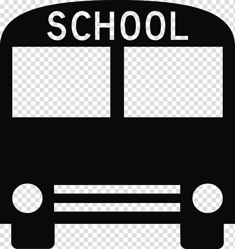 School bus Silhouette, bus transparent background PNG clipart