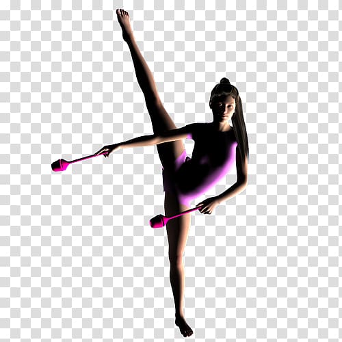 Rhythmic gymnastics Bodysuits & Unitards Ribbon Dance, gymnastics transparent background PNG clipart
