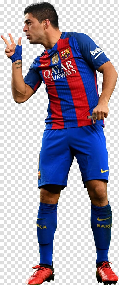 Luis Suárez FC Barcelona Sport Football player Jersey, LUIS SUAREZ transparent background PNG clipart