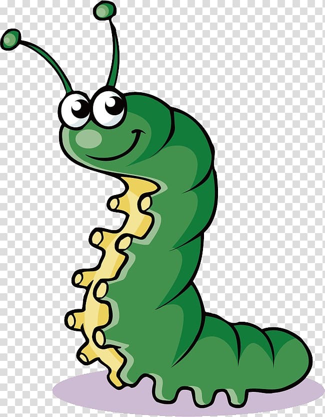 Caterpillar transparent background PNG clipart