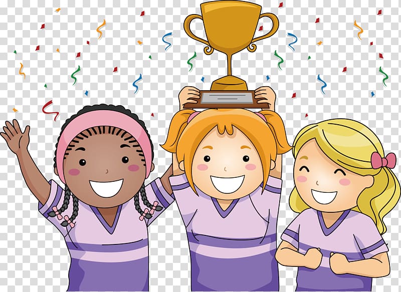 Award , Cartoon children transparent background PNG clipart