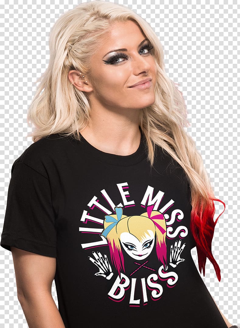 Alexa Bliss T-shirt WWE Raw Women\'s Championship Total Divas, T-shirt transparent background PNG clipart