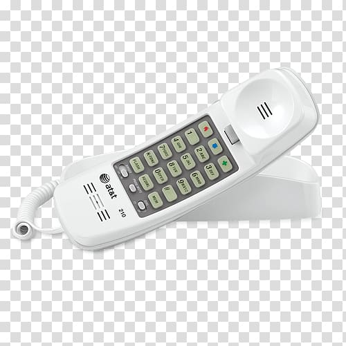Trimline telephone AT&T Mobile Phones Cordless telephone, wall crack transparent background PNG clipart