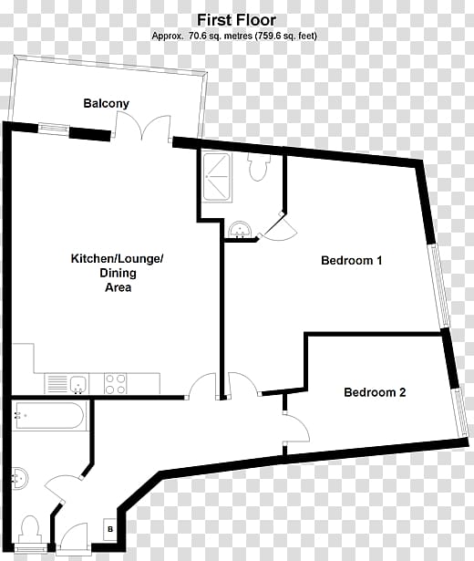 Floor plan Line, design transparent background PNG clipart