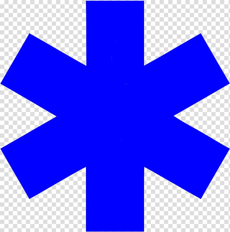 Star of Life Emergency medical services Emergency medical technician Symbol , ambulance transparent background PNG clipart