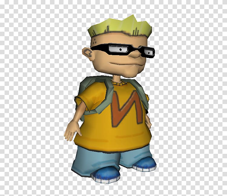 Cartoon Figurine Character Profession, Rocket Power transparent background PNG clipart