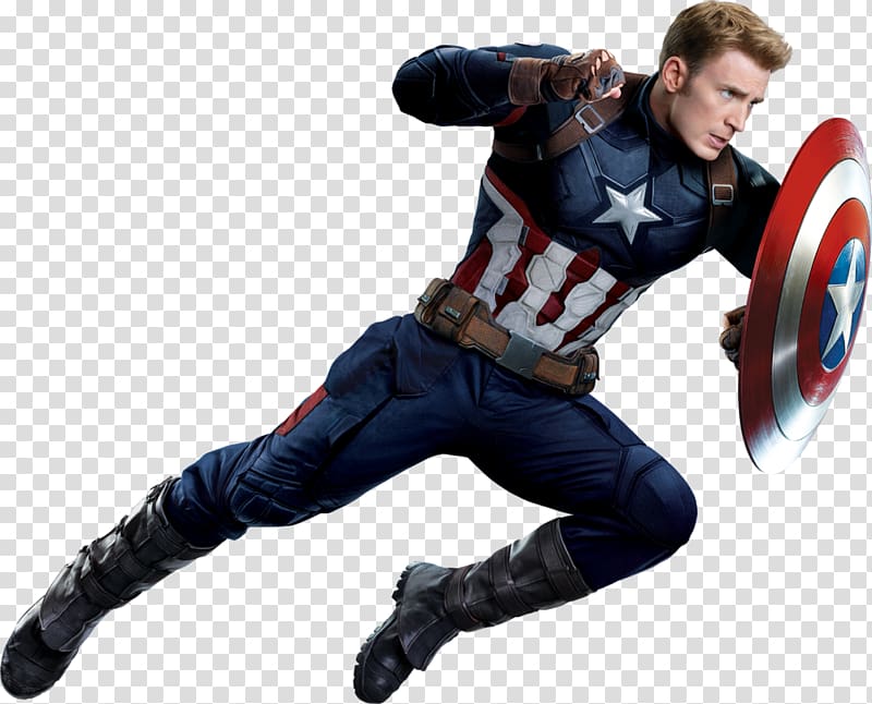 Captain America transparent background PNG clipart