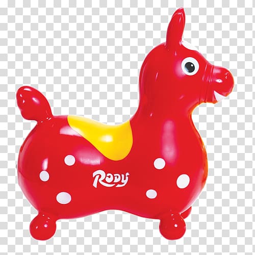 Horse Rody Space hopper Red Child, horse transparent background PNG clipart