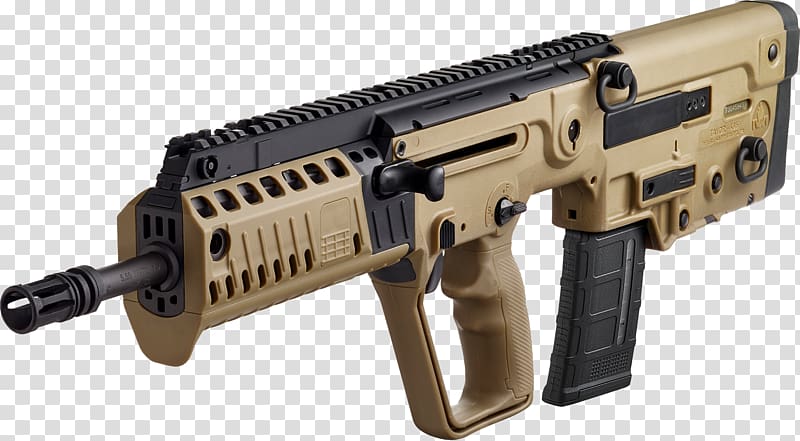 IWI Tavor X95 Israel Weapon Industries .300 AAC Blackout Bullpup, weapon transparent background PNG clipart