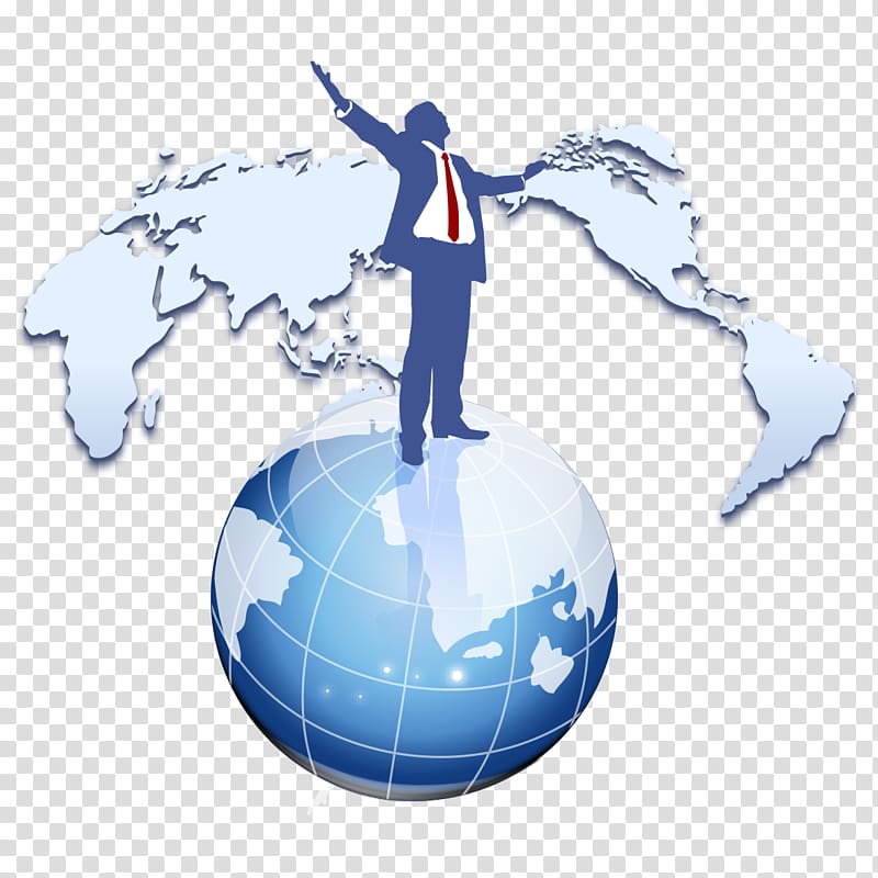 Earth Data, Person standing on Earth transparent background PNG clipart