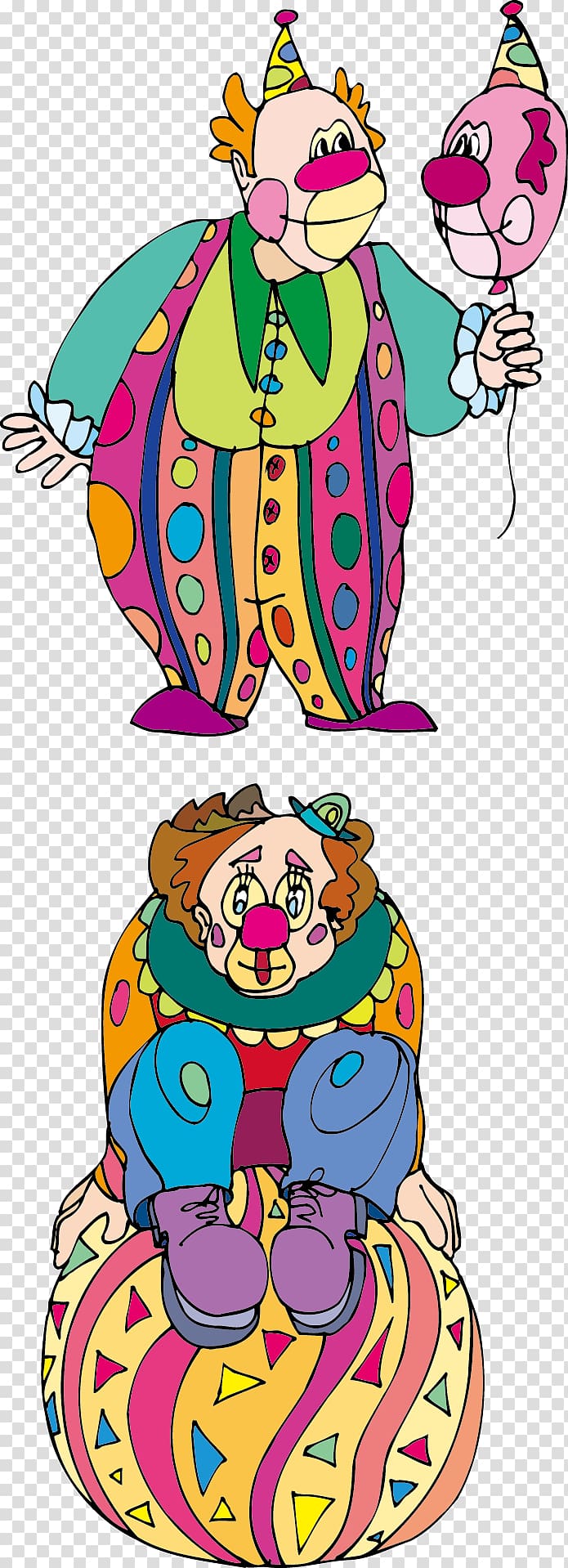 Joker Clown , Cartoon clown transparent background PNG clipart