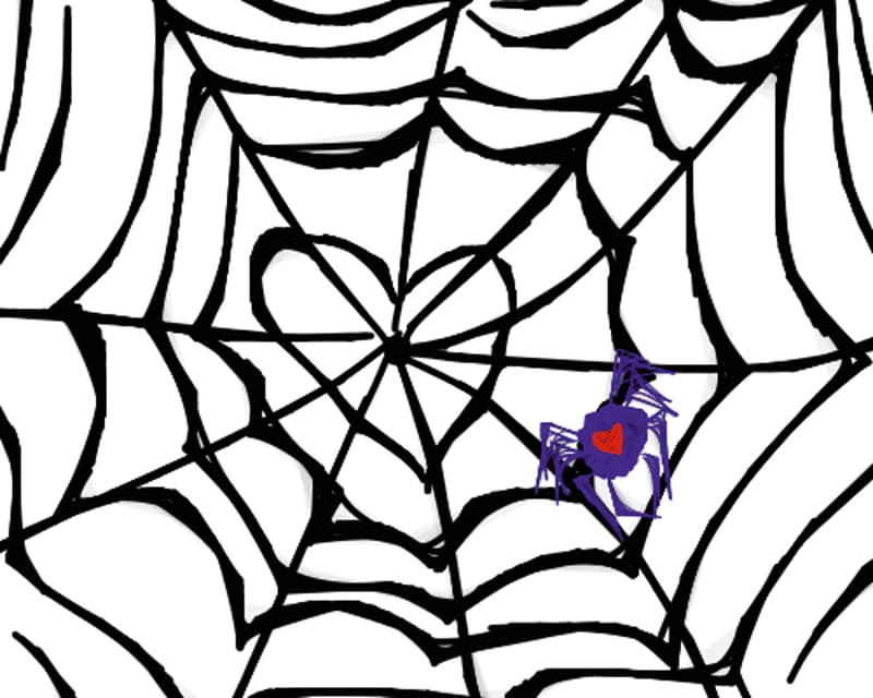 Spider-Man Spider web Drawing , Spider Web Art transparent background PNG clipart