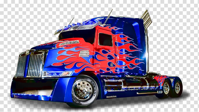 blue and red tractor unit, Optimus Prime Bumblebee Transformers: The Game Transformers Autobots Jazz, transformers transparent background PNG clipart