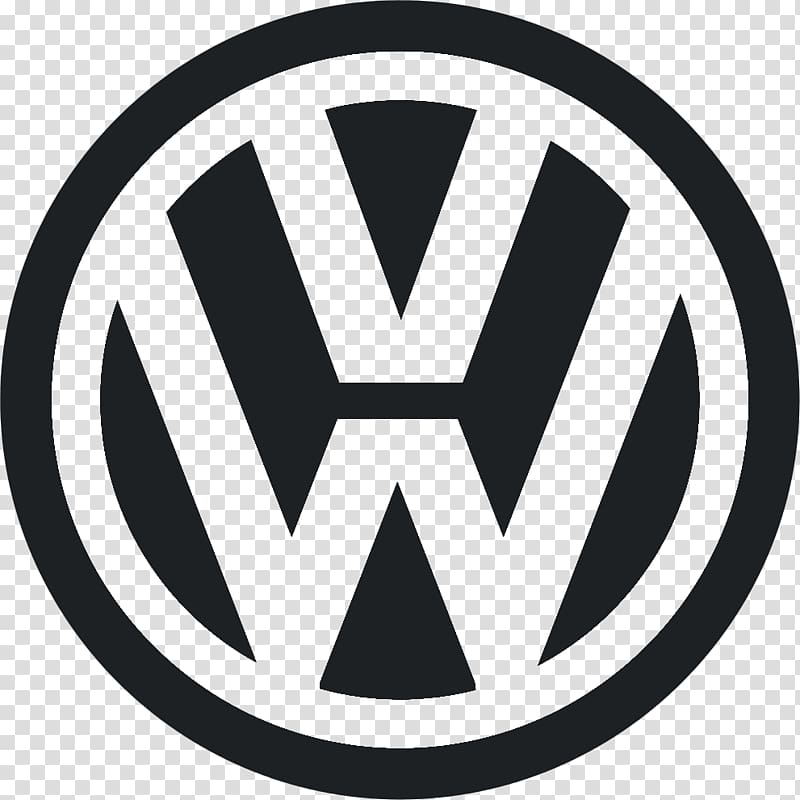 volkswagen logo black background