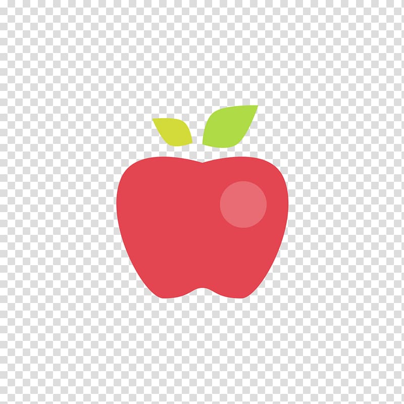 Red Software Apple, Red apple transparent background PNG clipart