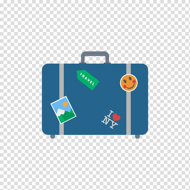Travel Flat design Advertising Computer Icons, luggage transparent background PNG clipart