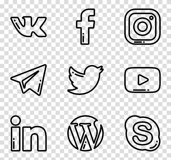 Computer Icons Encapsulated PostScript Social media, social network transparent background PNG clipart