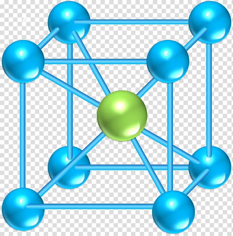 Crystal structure Blue Lattice, others transparent background PNG clipart