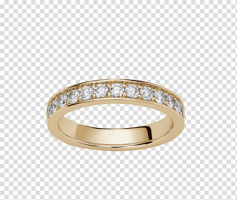 Wedding ring Jewellery Białe złoto Diamond, ring transparent background PNG clipart