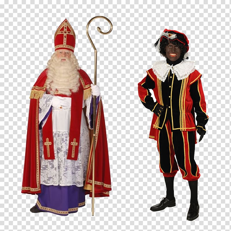 Santa Claus Costume Sinterklaas Hoofdpiet Suit, santa claus transparent background PNG clipart