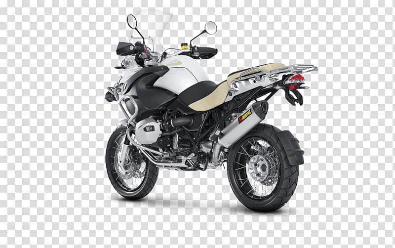 BMW R1200R Exhaust system BMW R nineT BMW R1200GS Akrapovič, motorcycle transparent background PNG clipart