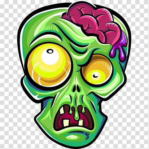 Cartoon Drawing, zombie transparent background PNG clipart