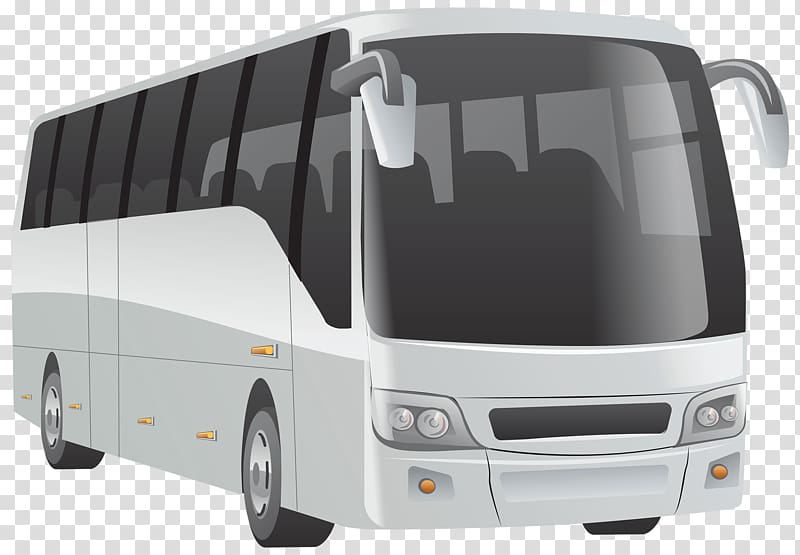 white bus , Bus Illustration transparent background PNG clipart