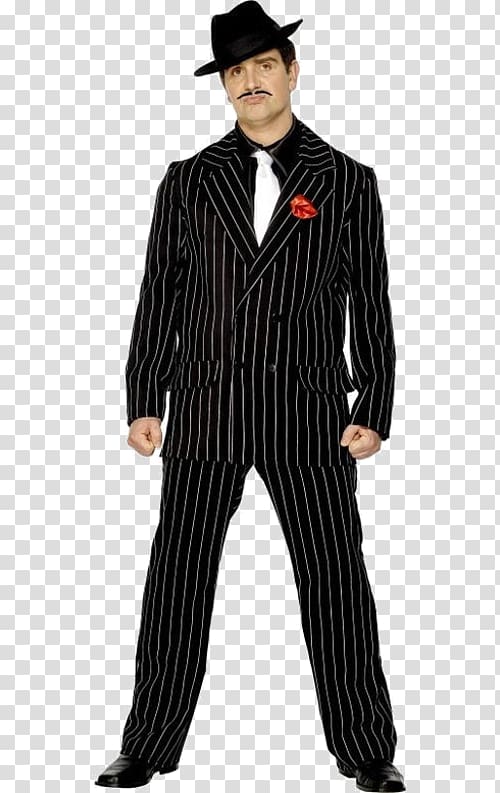 Costume party Pin stripes Zoot suit, suit transparent background PNG clipart