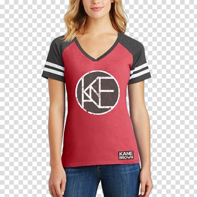 T-shirt Neckline Sleeve Clothing, Kane Brown transparent background PNG clipart