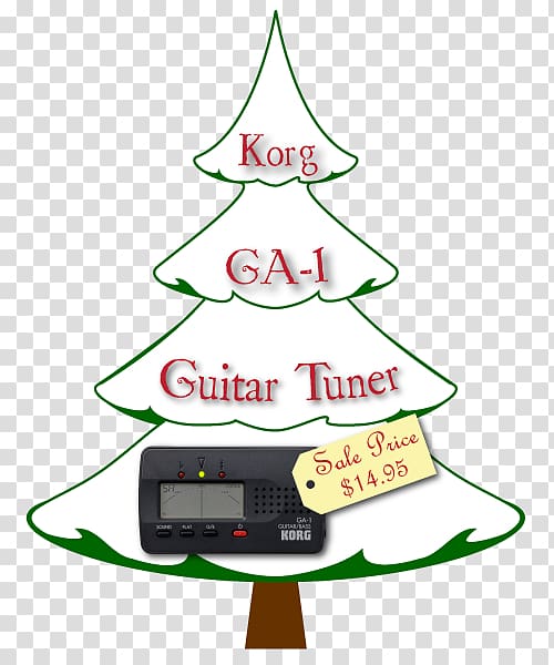 Christmas tree Christmas ornament , guitar on stand transparent background PNG clipart
