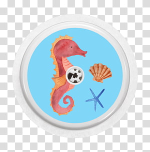 Continuous glucose monitor Diabetes mellitus Blood Glucose Meters Seahorse Abbott Laboratories, seahorse Watercolor transparent background PNG clipart thumbnail