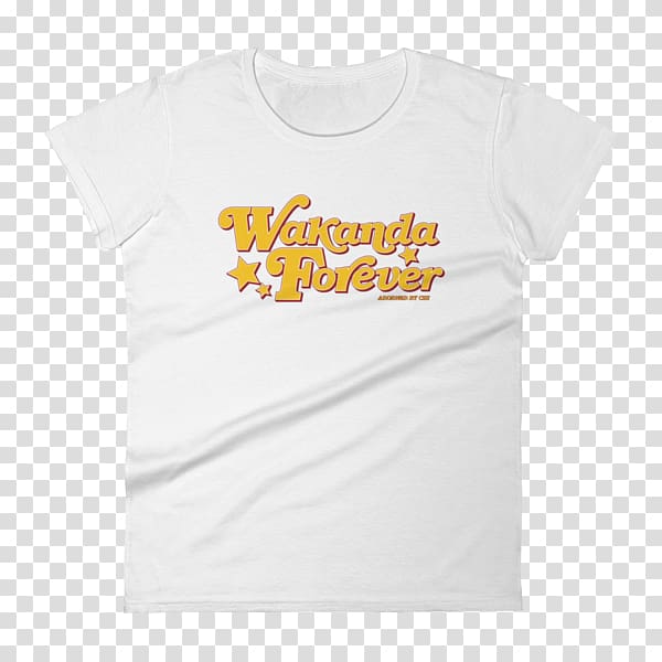 Printed T-shirt Sleeve Neckline, wakanda forever transparent background PNG clipart