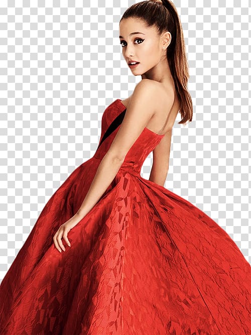 Ariana Grande Santa Tell Me Social media Singer, pin up transparent background PNG clipart