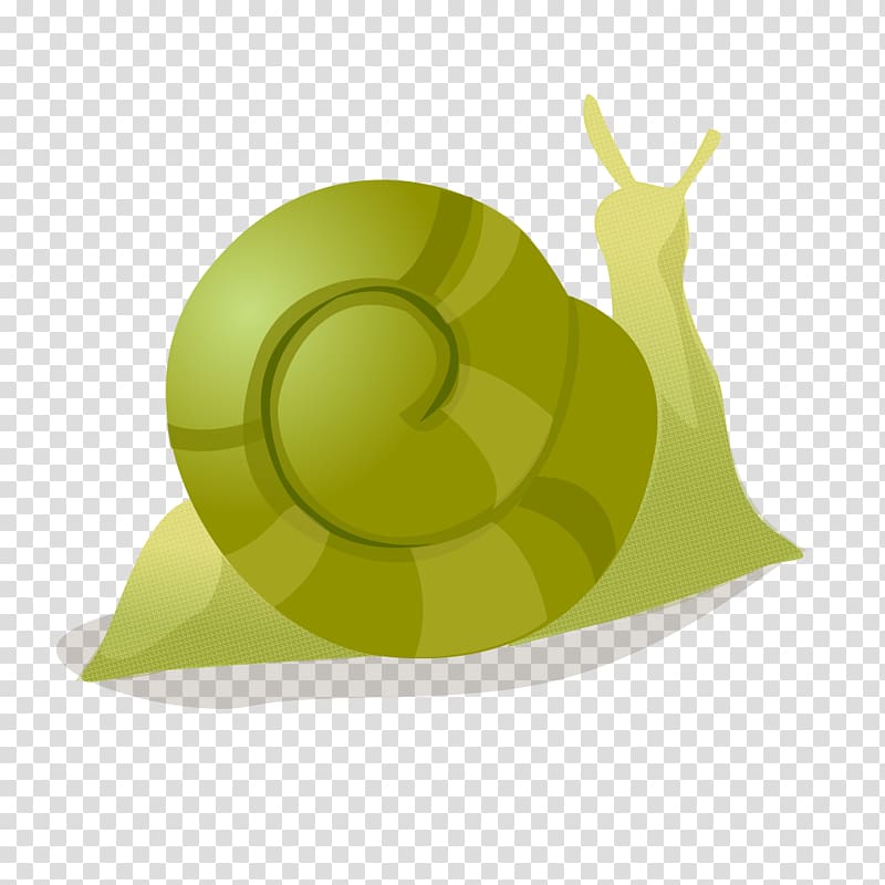 Green, Light green snail transparent background PNG clipart