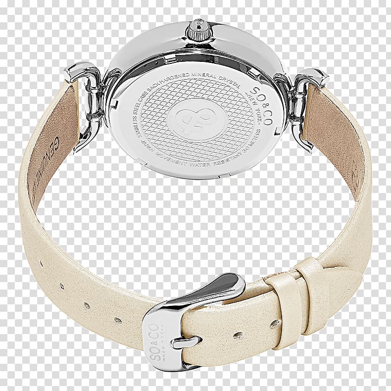 Silver Watch strap New York City, silver transparent background PNG clipart