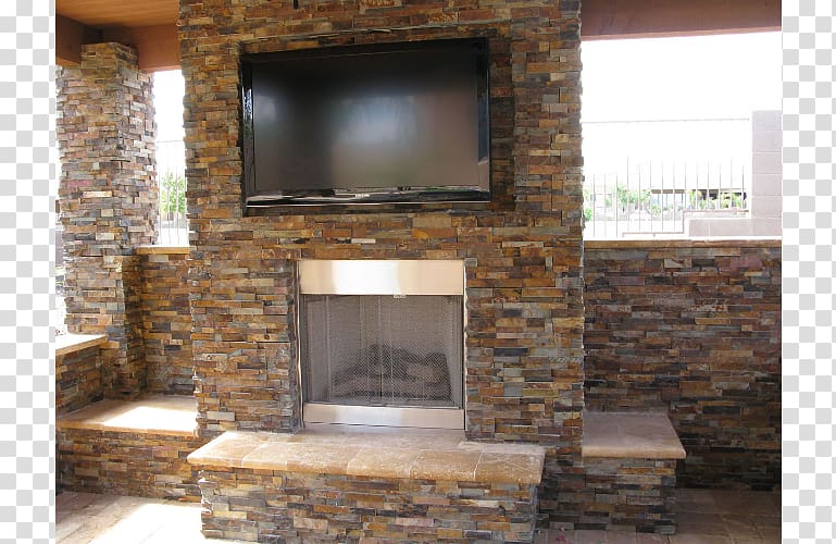 California Stone veneer Rock Fireplace Tile, 3d panels affixed transparent background PNG clipart