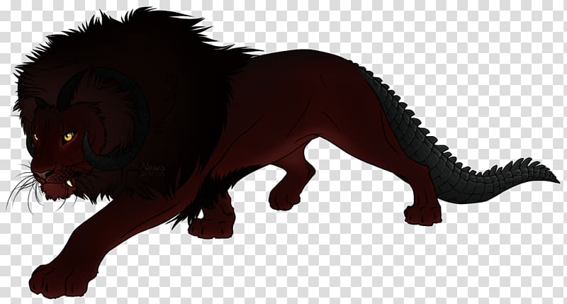 Lion Chimera Legendary creature Monster Greek mythology, Chimera transparent background PNG clipart
