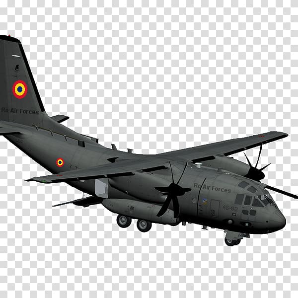 Alenia C-27J Spartan Lockheed AC-130 Aeritalia G.222 AC-27J Stinger II Military transport aircraft, aircraft transparent background PNG clipart