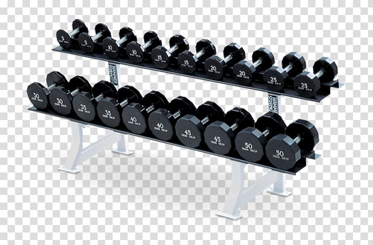 Dumbbell Strength training Fitness Centre Life Fitness Weight training, weight rack transparent background PNG clipart