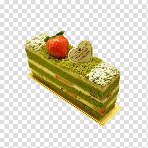 Green tea Smoothie Matcha Milk, Green green tea cake transparent background PNG clipart