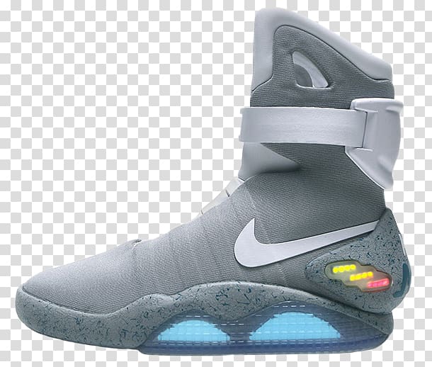 Nike Mag Marty McFly Back to the Future Shoe, nike transparent background PNG clipart