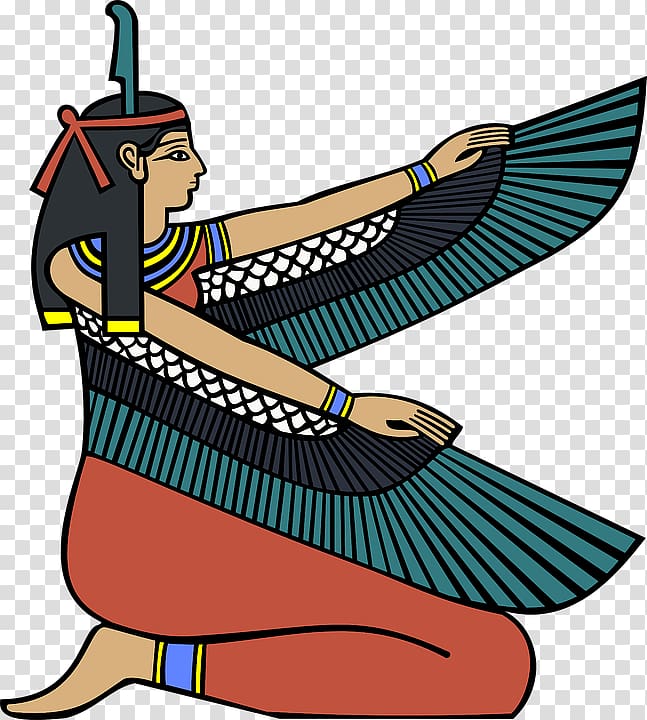 Ancient Egyptian religion Goddess Maat, queen,goddess,female transparent background PNG clipart