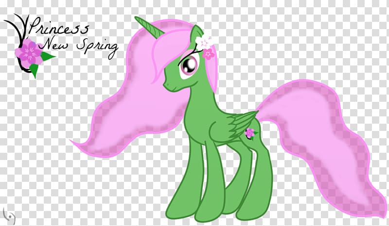Pony Season Spring Drawing Princess, new spring transparent background PNG clipart